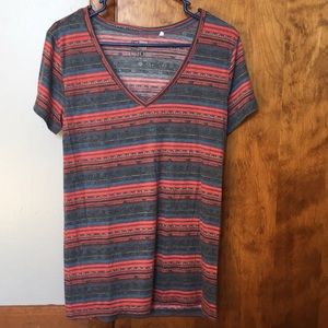 Aztec v-neck
